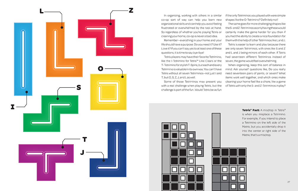 Organizing with Tetris