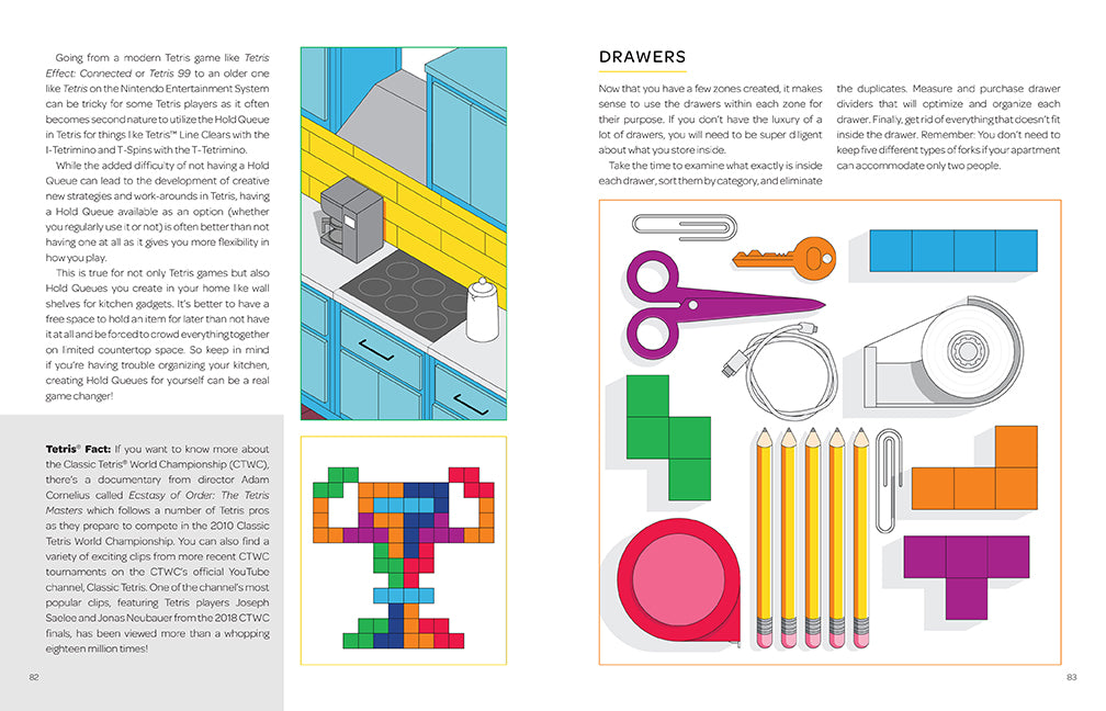 Organizing with Tetris