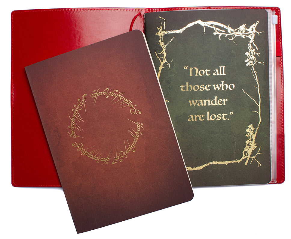 The Lord of the Rings: Red Book of Westmarch Traveler's Notebook Set