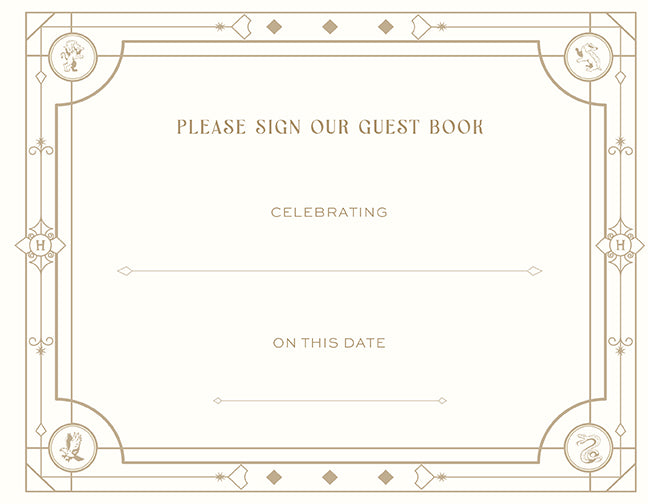 Harry Potter: Hogwarts Guest Book