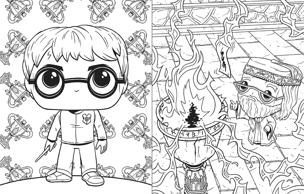 The Official Funko Pop! Harry Potter Coloring Book