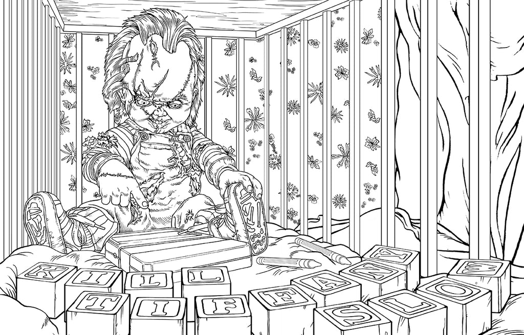 Chucky: The Official Coloring Book