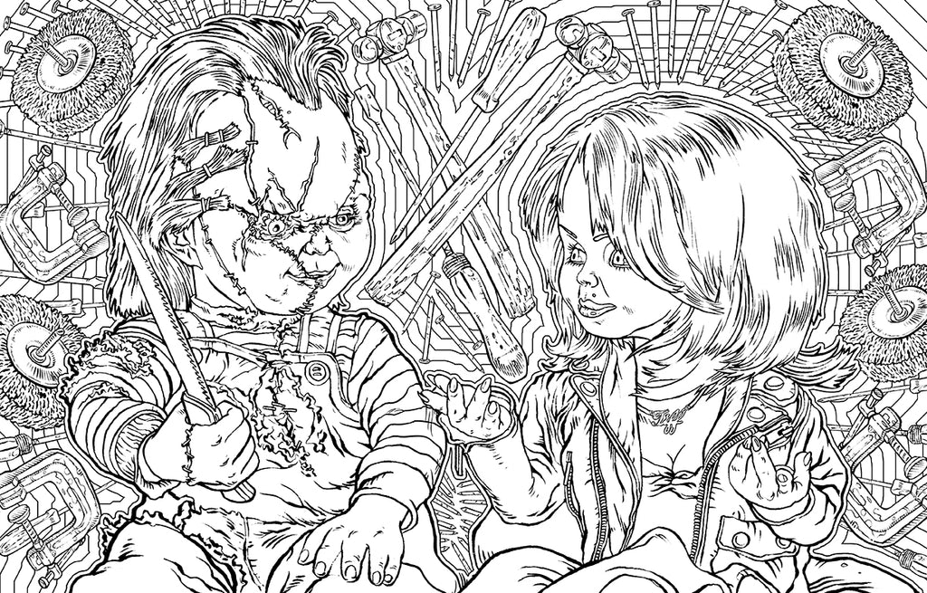 Chucky: The Official Coloring Book