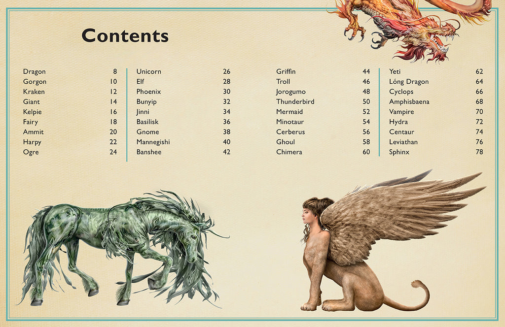 The Magnificent Book of Fantasy Creatures