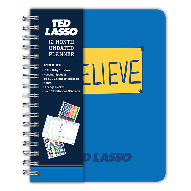 Ted Lasso: Believe 12-Month Undated Planner