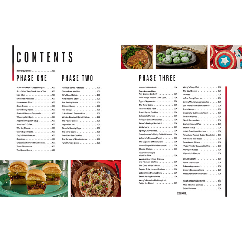 Marvel Studios: The Official Cookbook