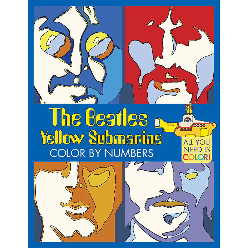 The Beatles Yellow Submarine Color By Numbers
