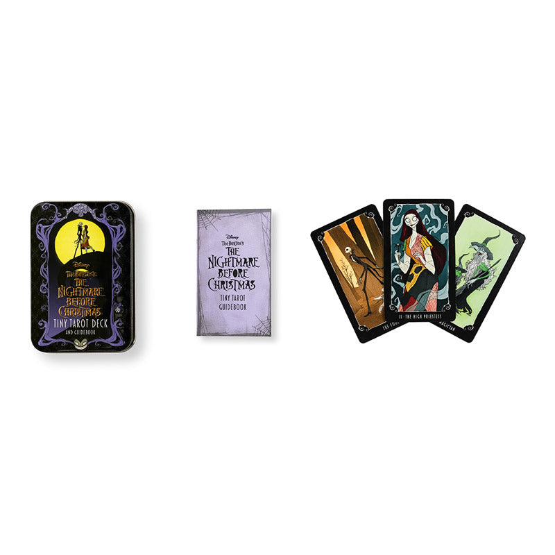 The Nightmare Before Christmas Tiny Tarot Deck and Guidebook