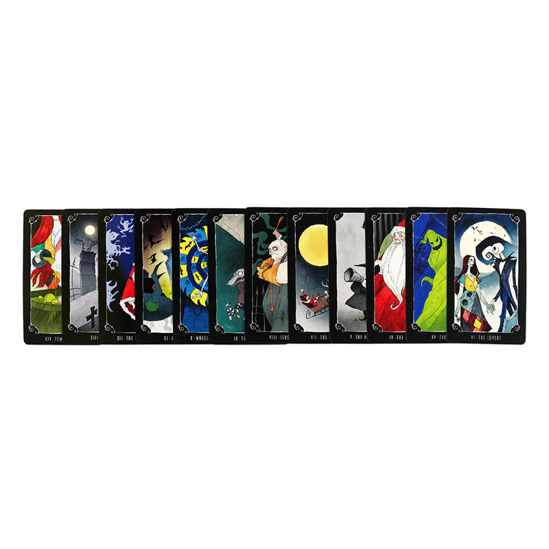 The Nightmare Before Christmas Tiny Tarot Deck and Guidebook