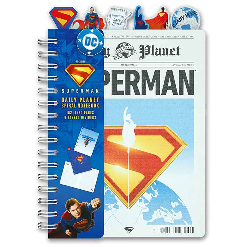 DC: Superman: The Daily Planet Spiral Notebook