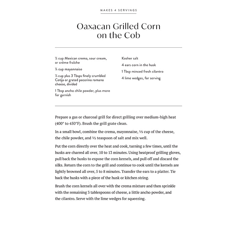 Williams Sonoma Grilling Recipe Deck