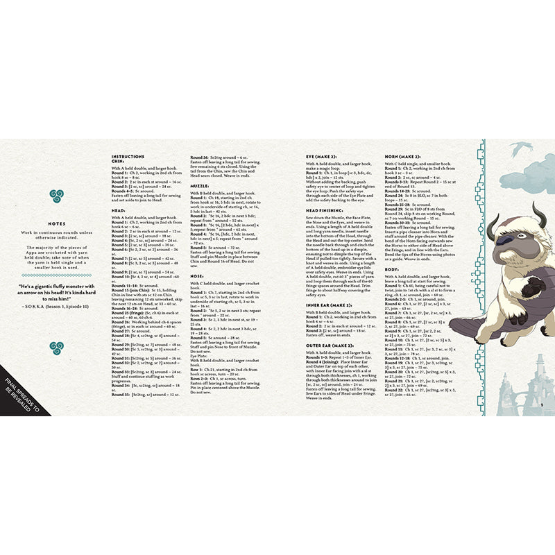 Avatar: The Last Airbender: The Official Book of Amigurumi