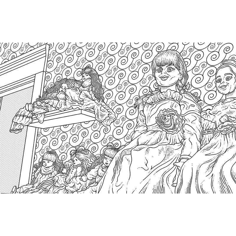The Conjuring: The Official Conjuring Universe Coloring Book