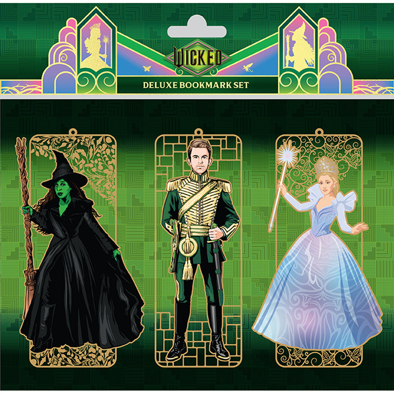 Wicked Deluxe Bookmark Set (Set of 3)