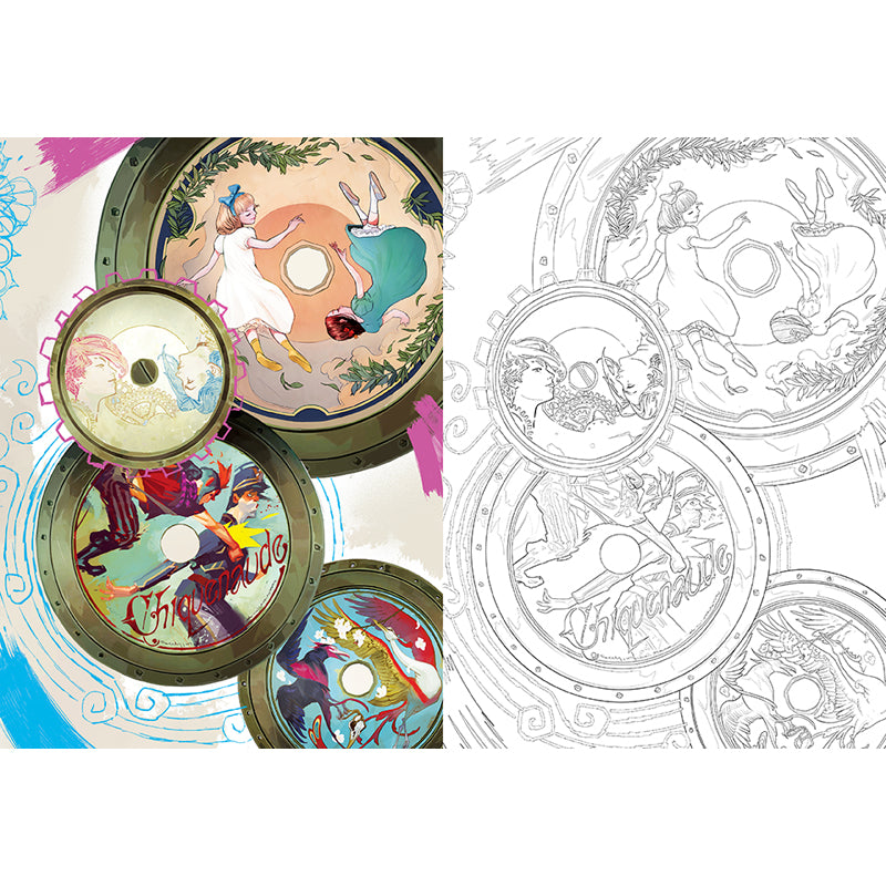 Arcane: The Official Coloring Book