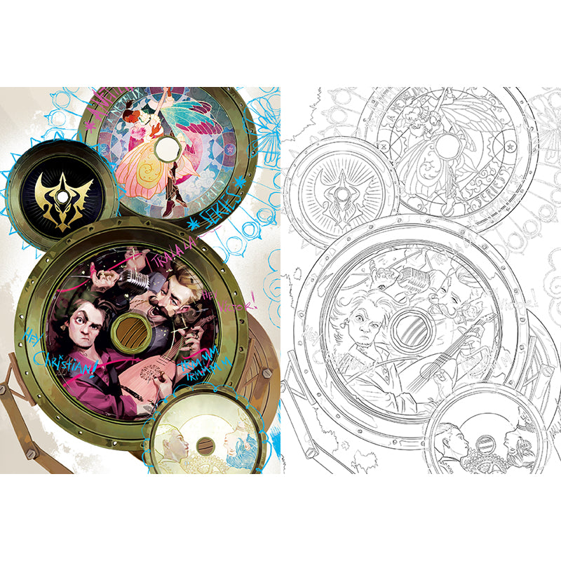 Arcane: The Official Coloring Book
