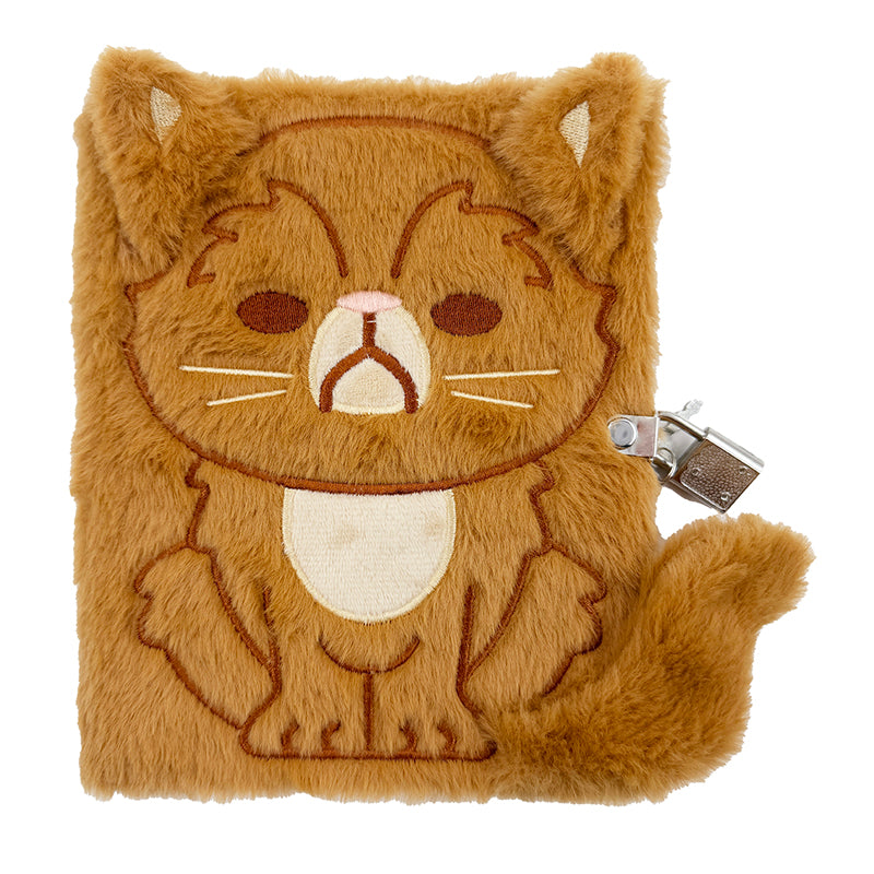 Harry Potter: Crookshanks Plush Lock & Key Diary