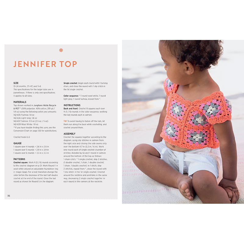 Not Your Granny's Granny Squares for Babies and Kids