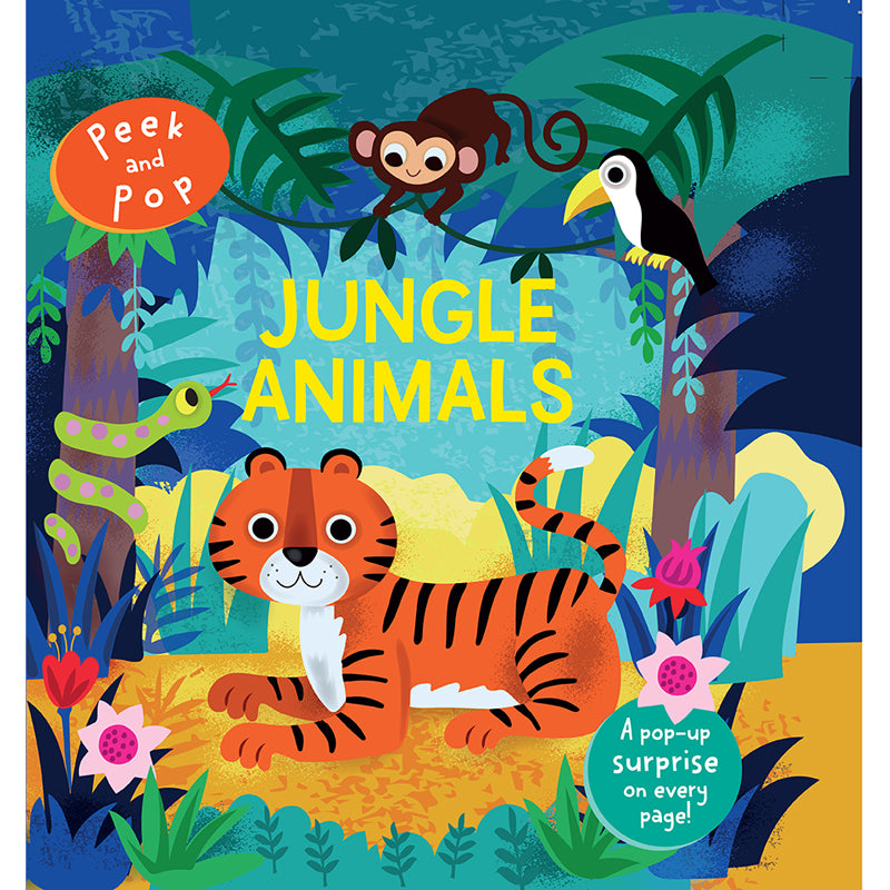 Peek and Pop: Jungle Animals