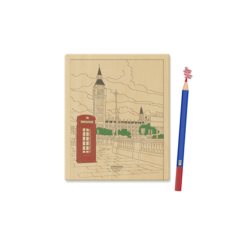 The Little London Colouring Set