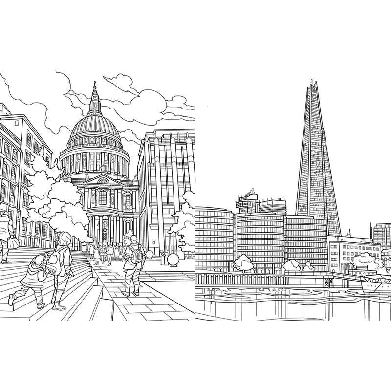 The Little London Colouring Set