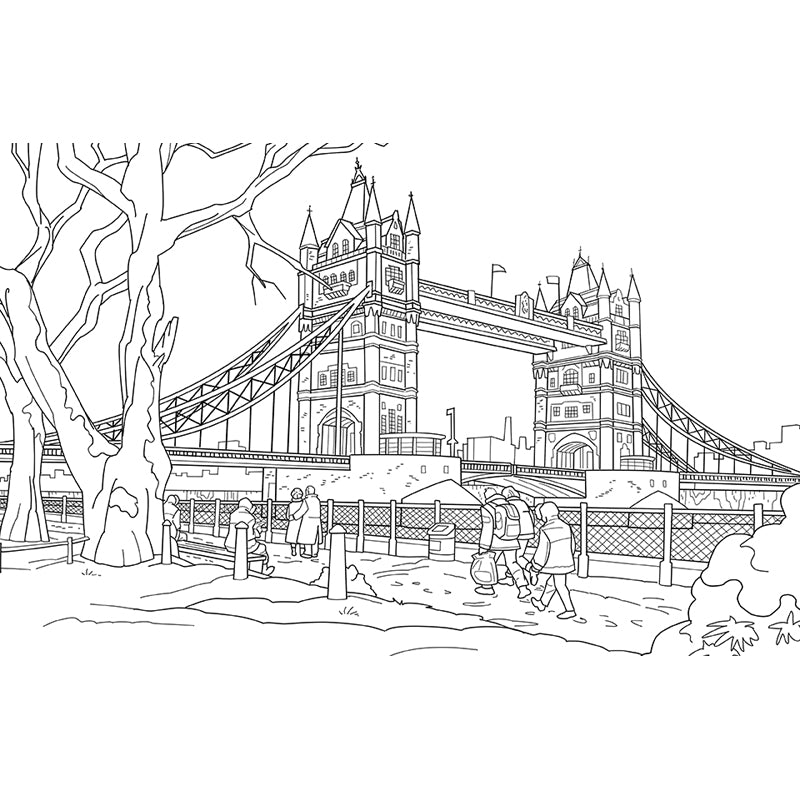 The Little London Colouring Set