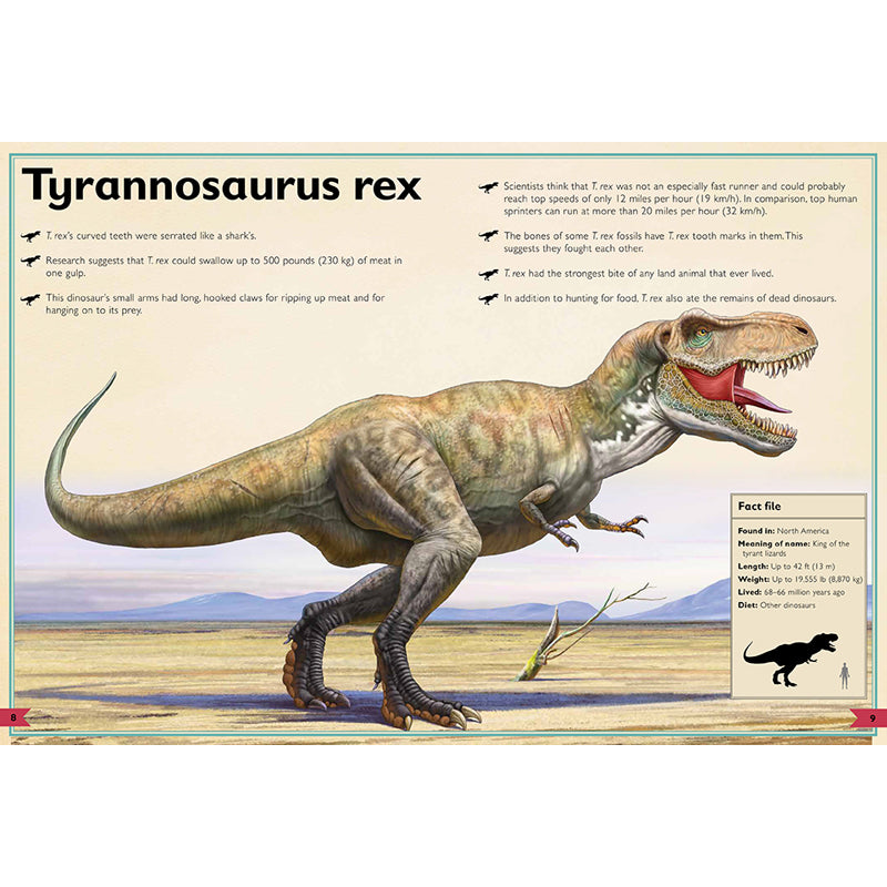 The Magnificent Book of Dinosaurs and Other Prehistoric Creatures