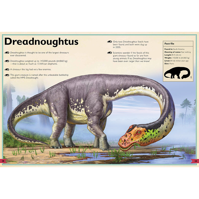 The Magnificent Book of Dinosaurs and Other Prehistoric Creatures