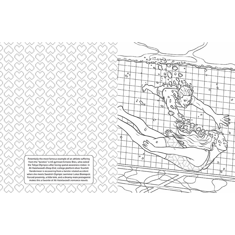 I Love Sports Romance Coloring and Activity Book