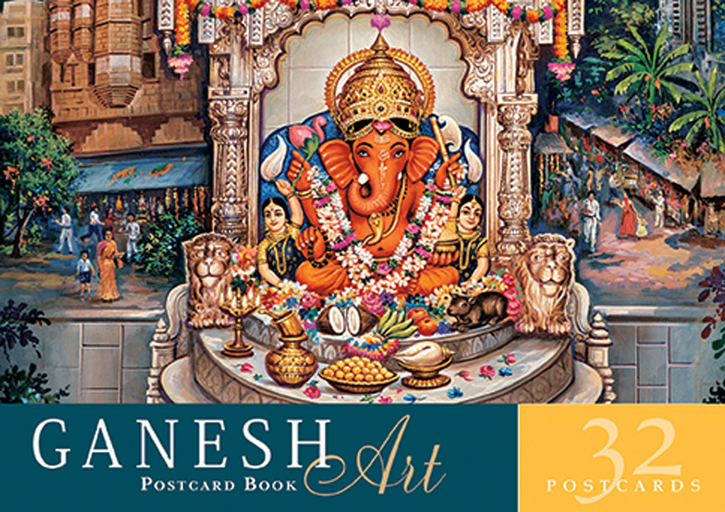 Ganesh Art Postcard Book
