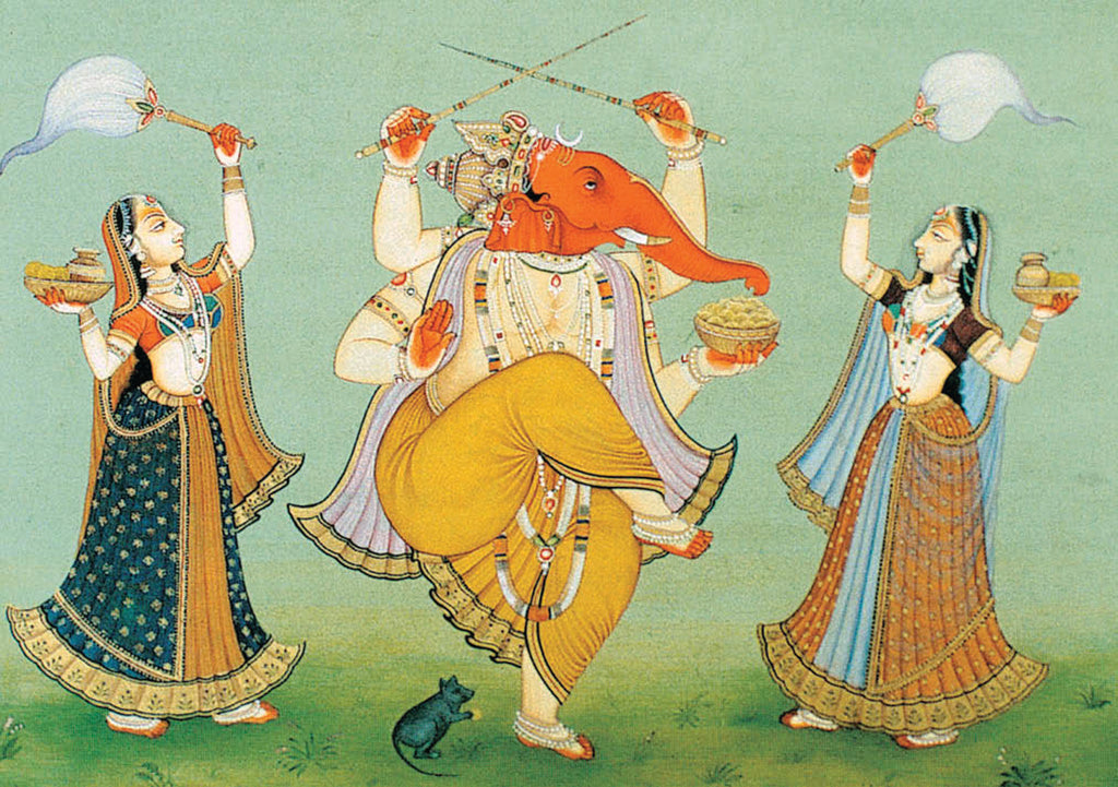 Ganesh Art Postcard Book
