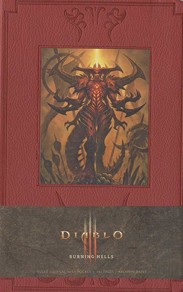 Diablo® Burning Hells Hardcover Ruled Journal (Large)