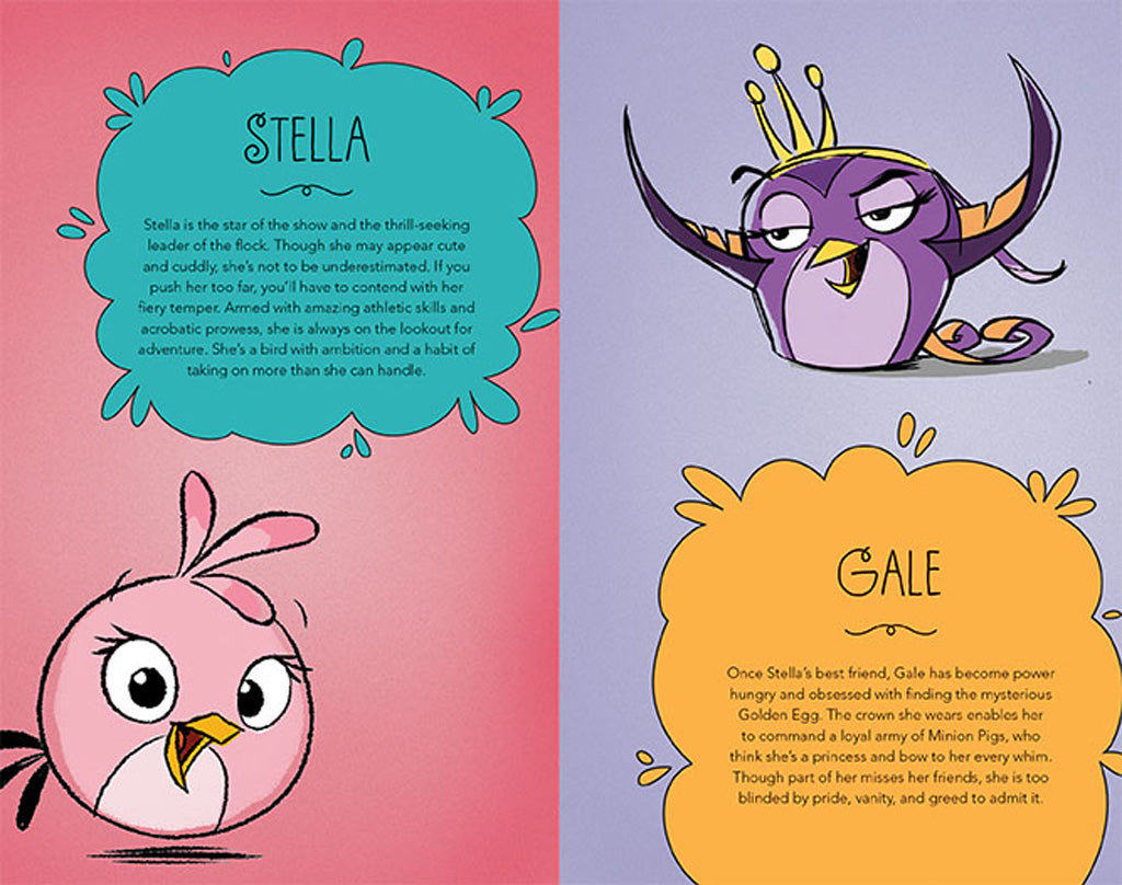 Angry Birds Stella Hardcover Ruled Journal (Large)