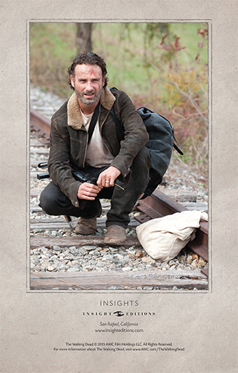 The Walking Dead Hardcover Ruled Journal - Rick Grimes