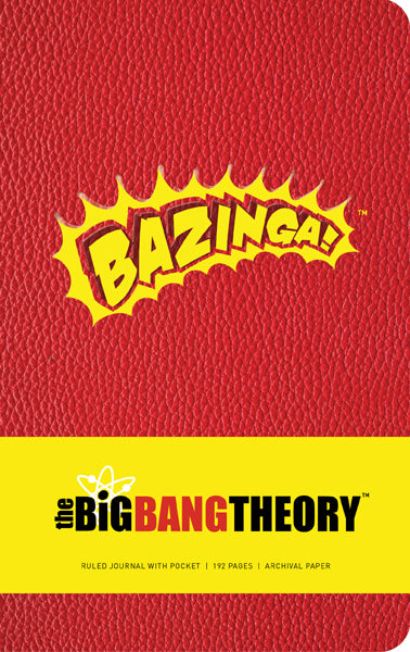 The Big Bang Theory Hardcover Ruled Journal