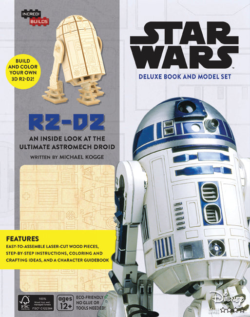 IncrediBuilds: Star Wars: R2-D2 Deluxe Book and Model Set