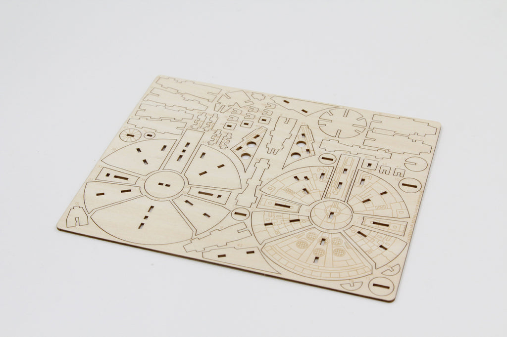 IncrediBuilds: Star Wars: Millennium Falcon Deluxe Book and Model Set