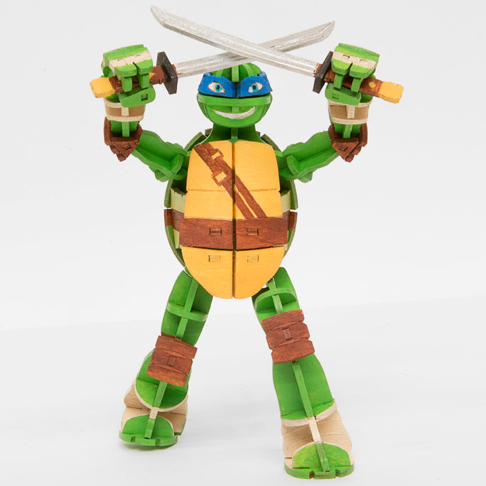 IncrediBuilds: Teenage Mutant Ninja Turtles: Leonardo 3D Wood Model