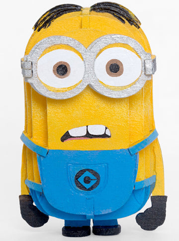 IncrediBuilds: Minions 3D Wood Model