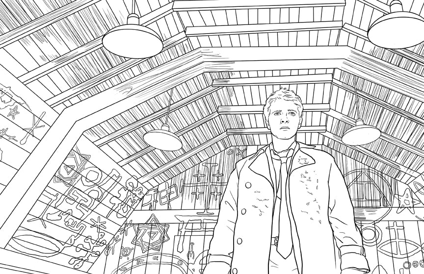 Supernatural: The Official Coloring Book