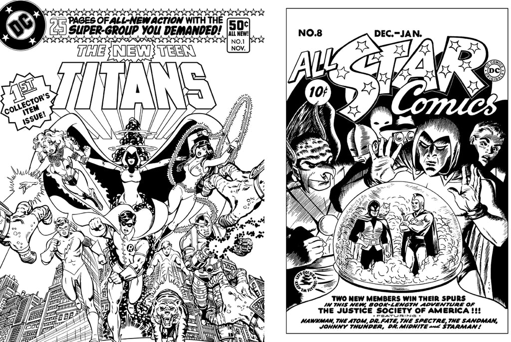 DC Comics Coloring Book