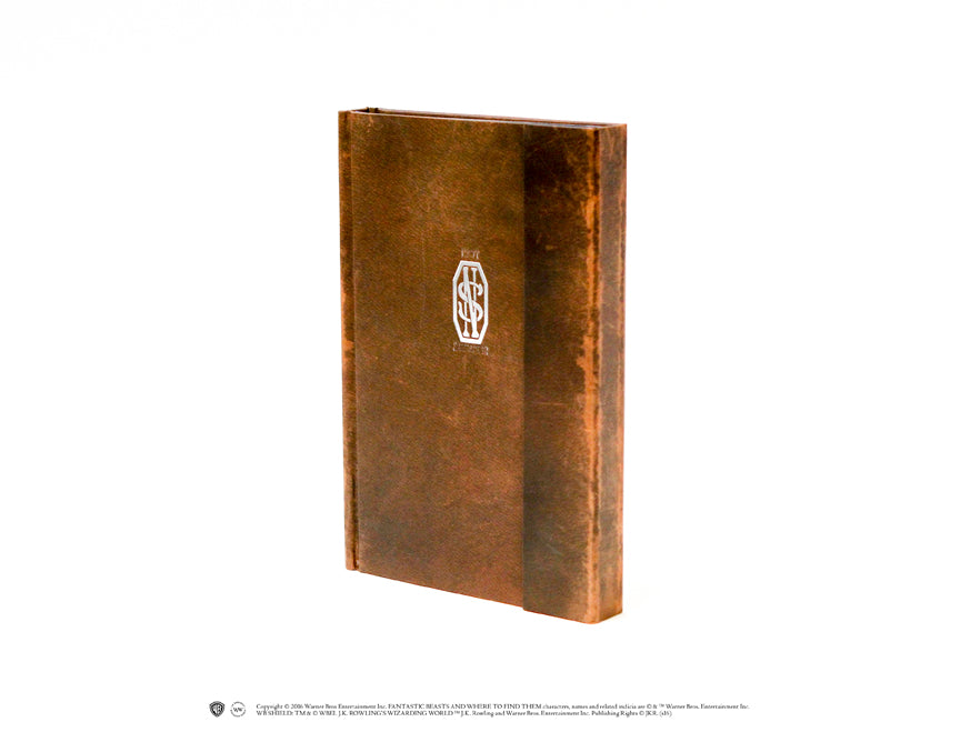 Fantastic Beasts and Where to Find Them: Newt Scamander Hardcover Ruled Journal