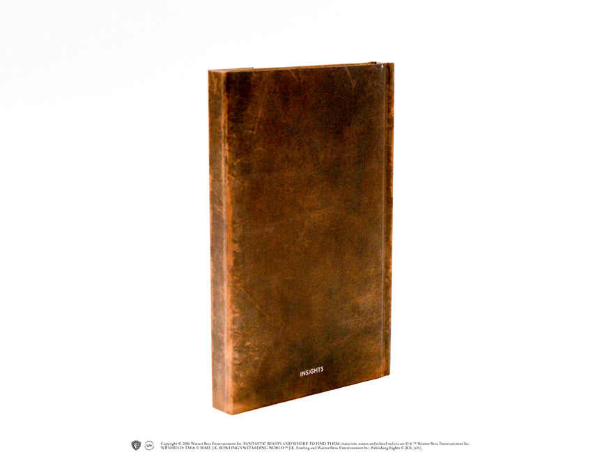 Fantastic Beasts and Where to Find Them: Newt Scamander Hardcover Ruled Journal
