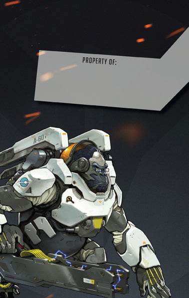 Overwatch Hardcover Ruled Journal