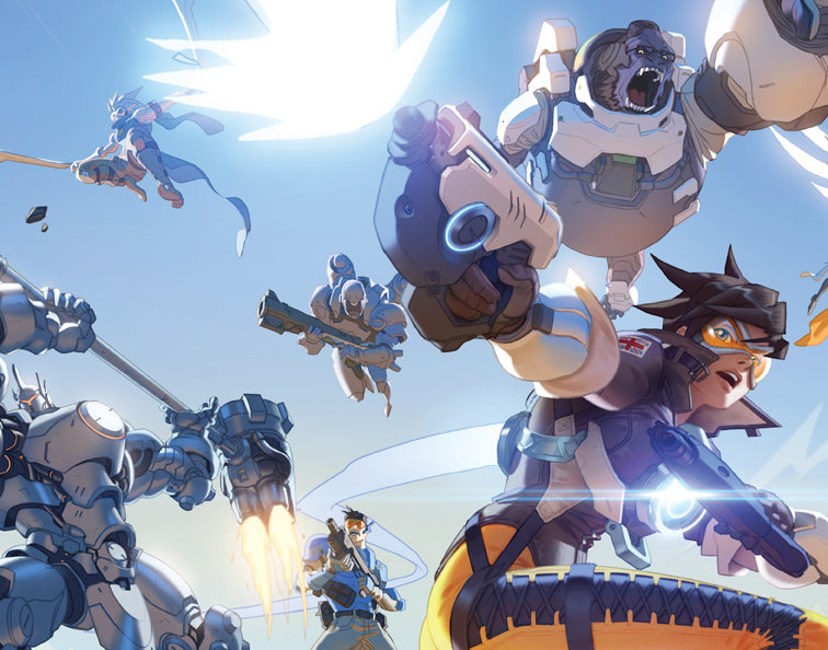 Overwatch Hardcover Ruled Journal