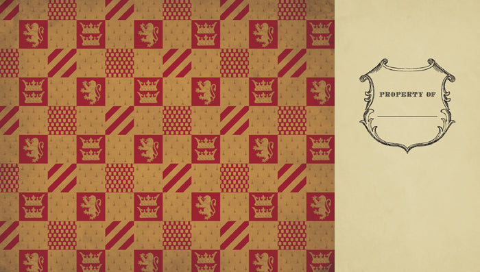 Harry Potter: Gryffindor Ruled Pocket Journal