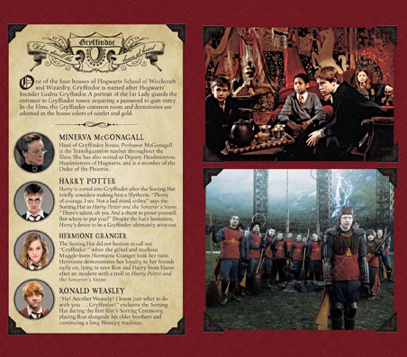 Harry Potter: Gryffindor Ruled Pocket Journal