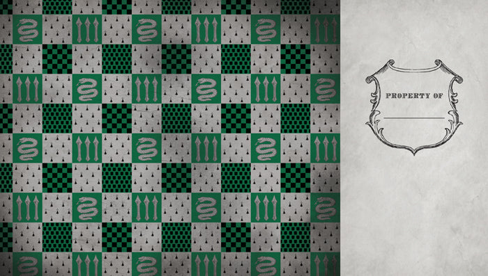 Harry Potter: Slytherin Ruled Pocket Journal