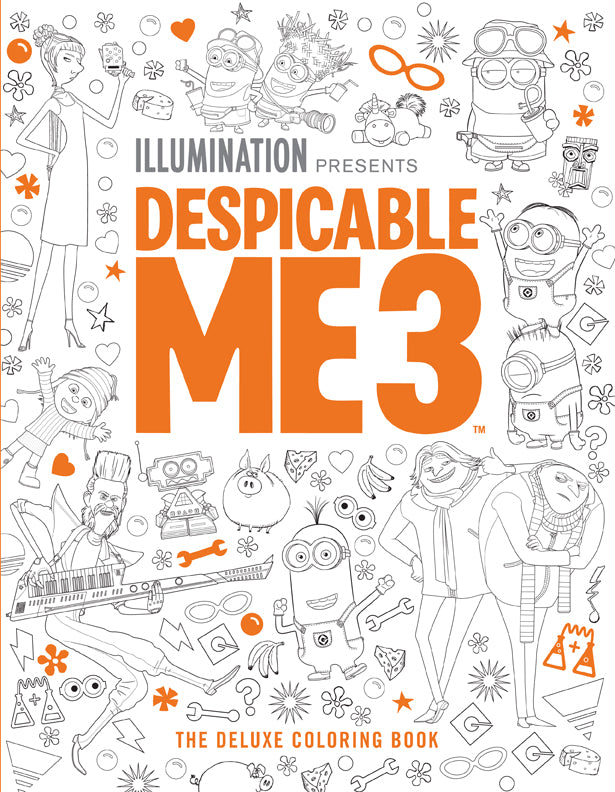 Despicable Me 3: The Deluxe Coloring Book