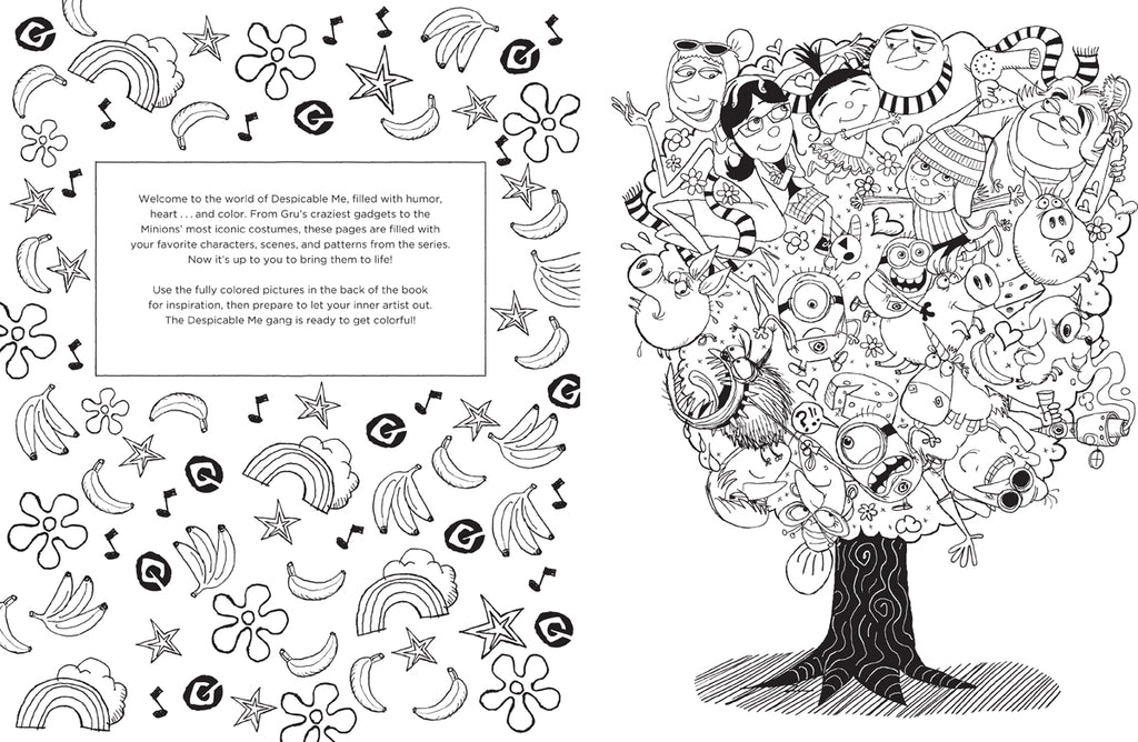 Despicable Me 3: The Deluxe Coloring Book
